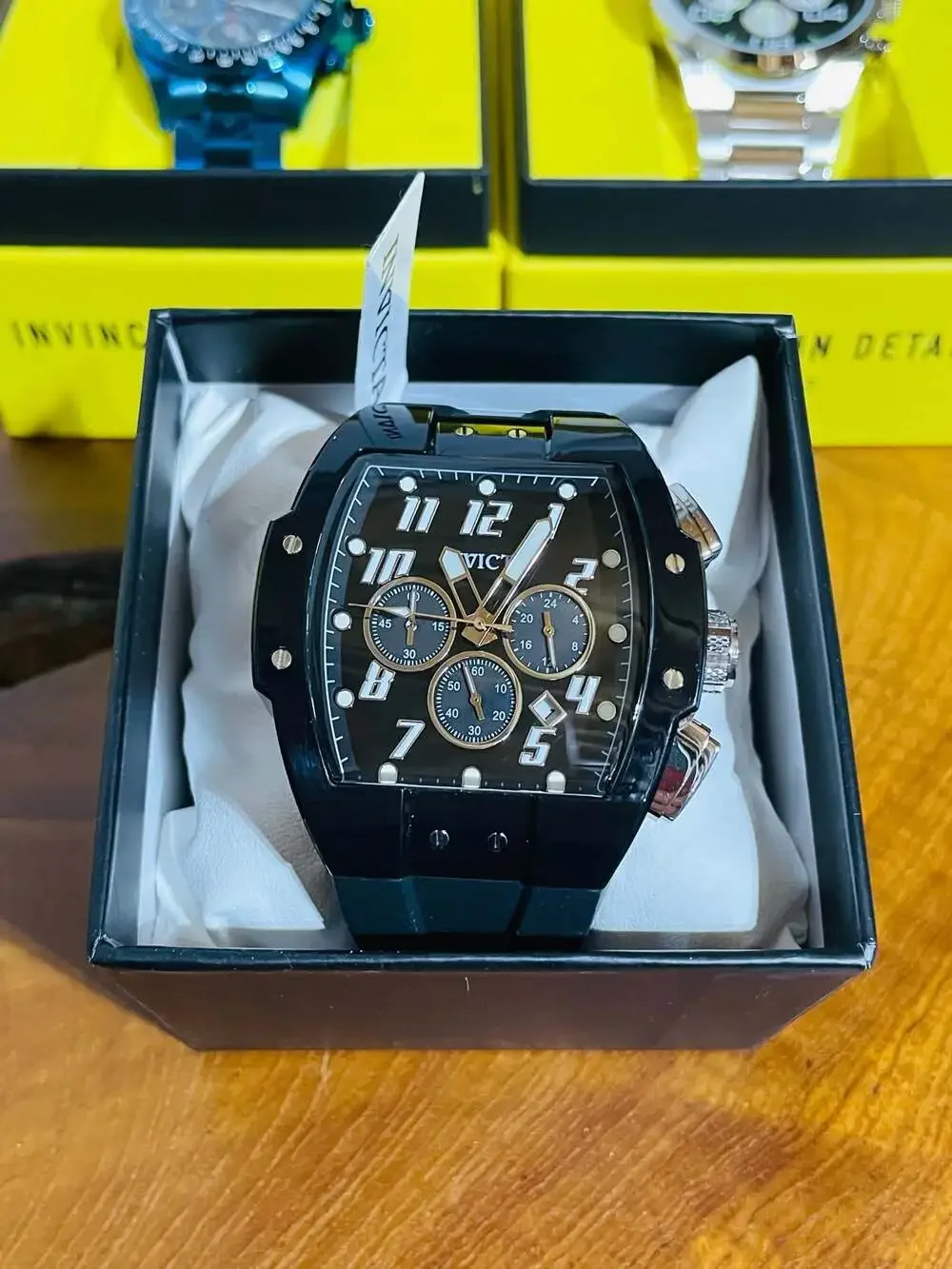 Invicta S1 Rally Kinesia Anatomic Men's Watch 47mm Black (45480)